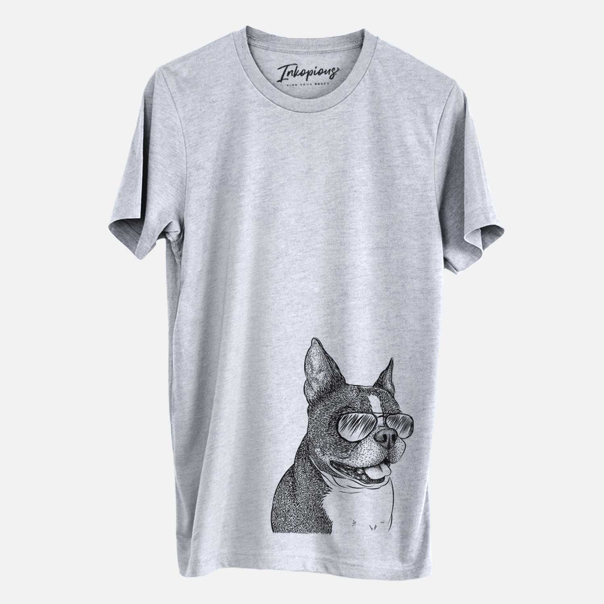 Aviator Ralphie the Boston Terrier - Unisex Crewneck