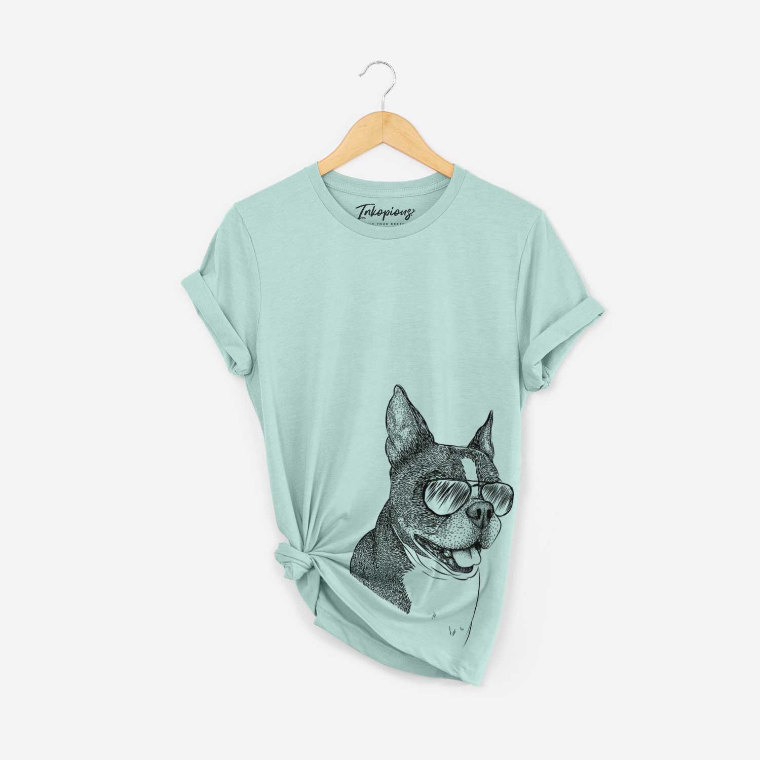 Ralphie the Boston Terrier - Bella Canvas Unisex Crewneck