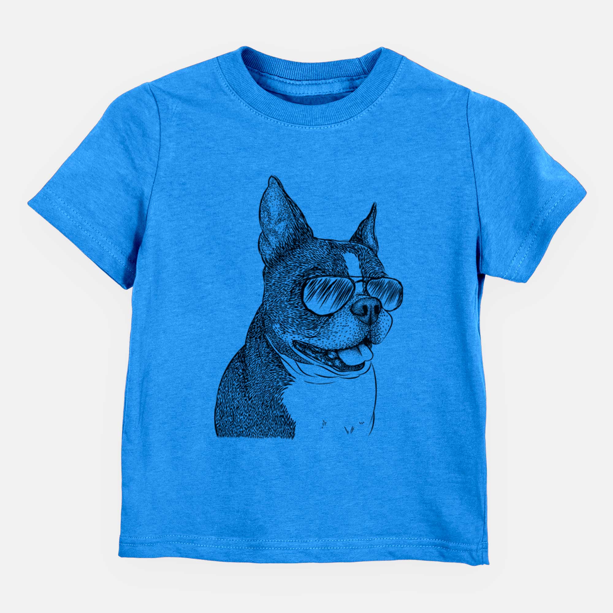 Aviator Ralphie the Boston Terrier - Kids/Youth/Toddler Shirt