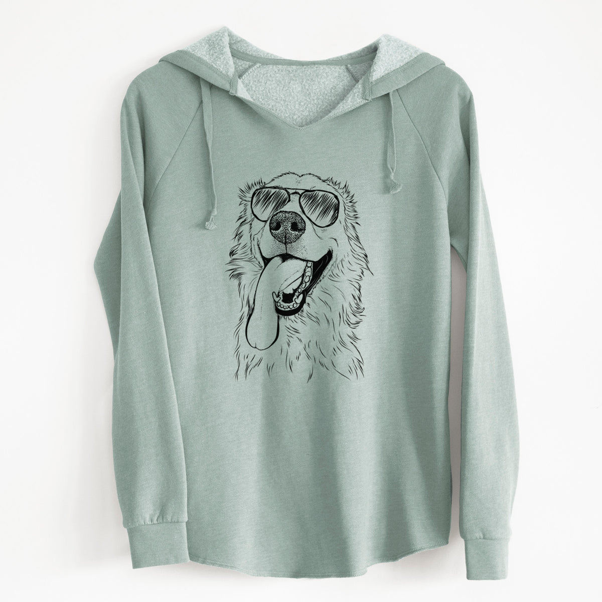 Aviator Ranger the Mixed Breed - Cali Wave Hooded Sweatshirt