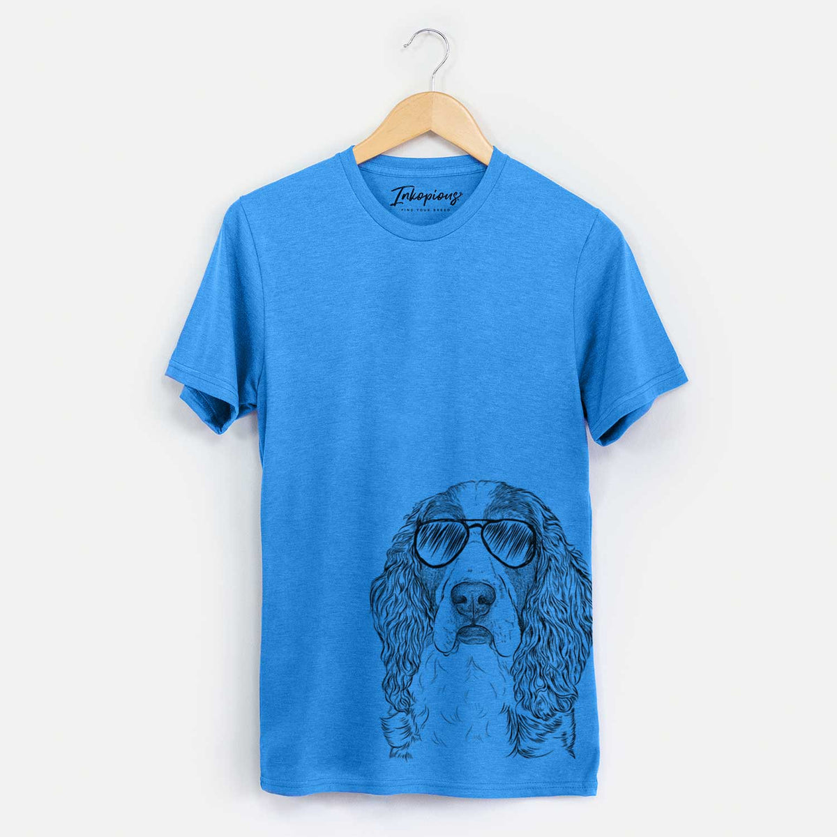 Aviator Red the English Springer Spaniel - Unisex Crewneck