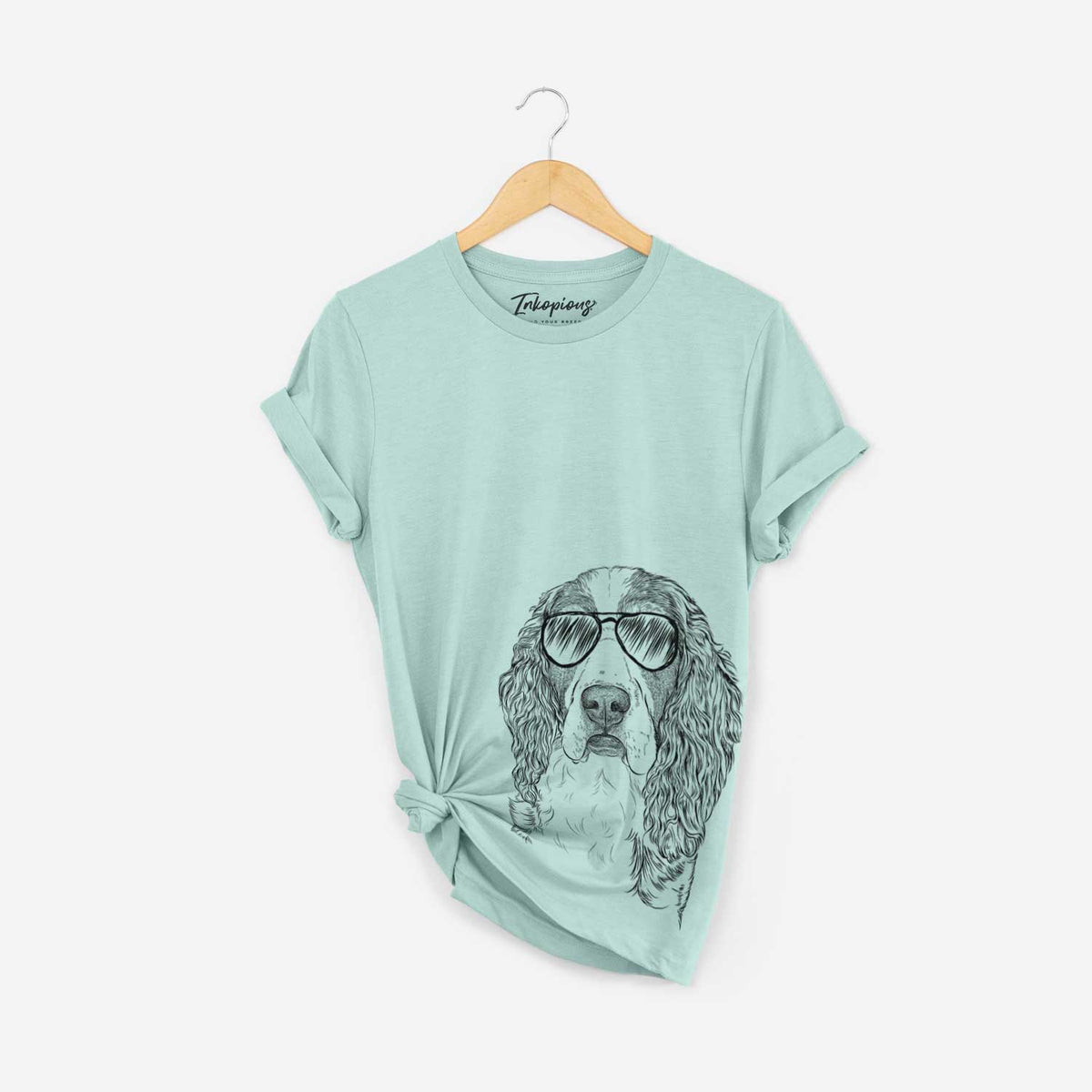 Red the English Springer Spaniel - Bella Canvas Unisex Crewneck