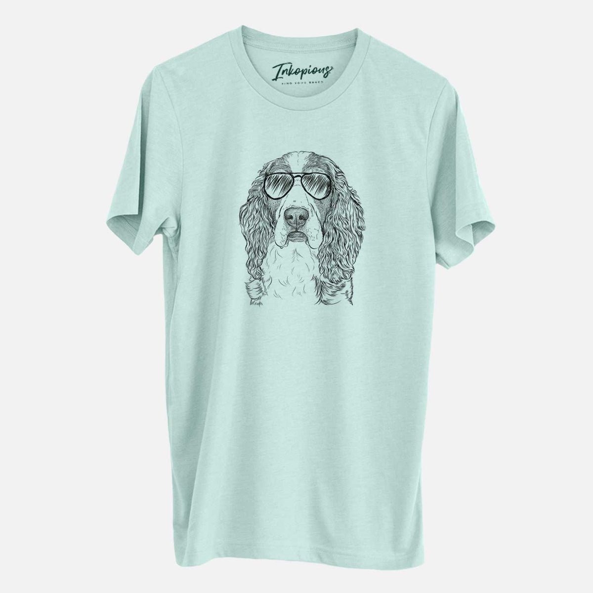 Aviator Red the English Springer Spaniel - Unisex Crewneck