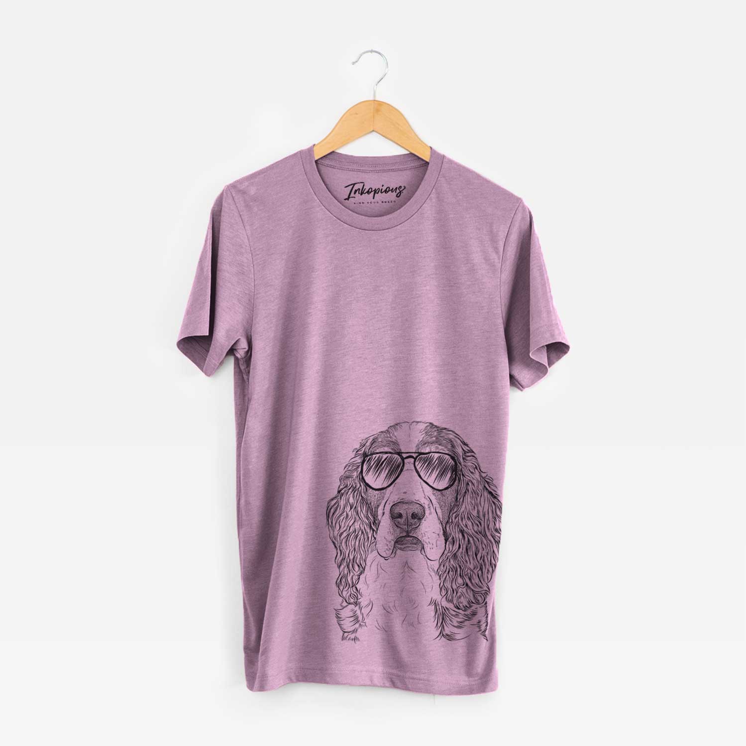 Red the English Springer Spaniel - Bella Canvas Unisex Crewneck