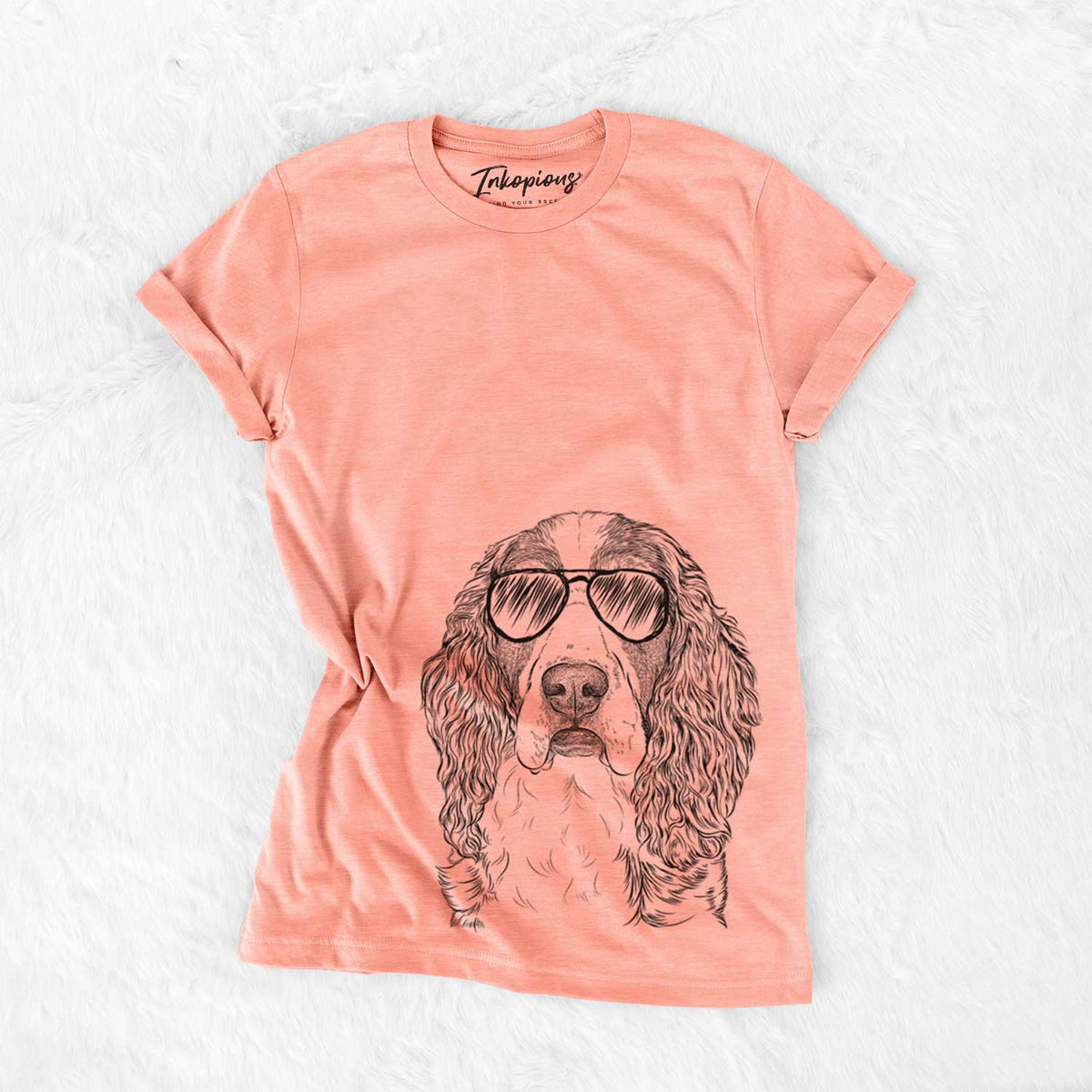 Red the English Springer Spaniel - Bella Canvas Unisex Crewneck