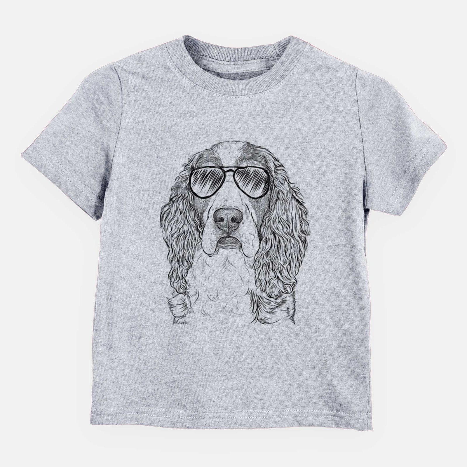 Aviator Red the English Springer Spaniel - Kids/Youth/Toddler Shirt