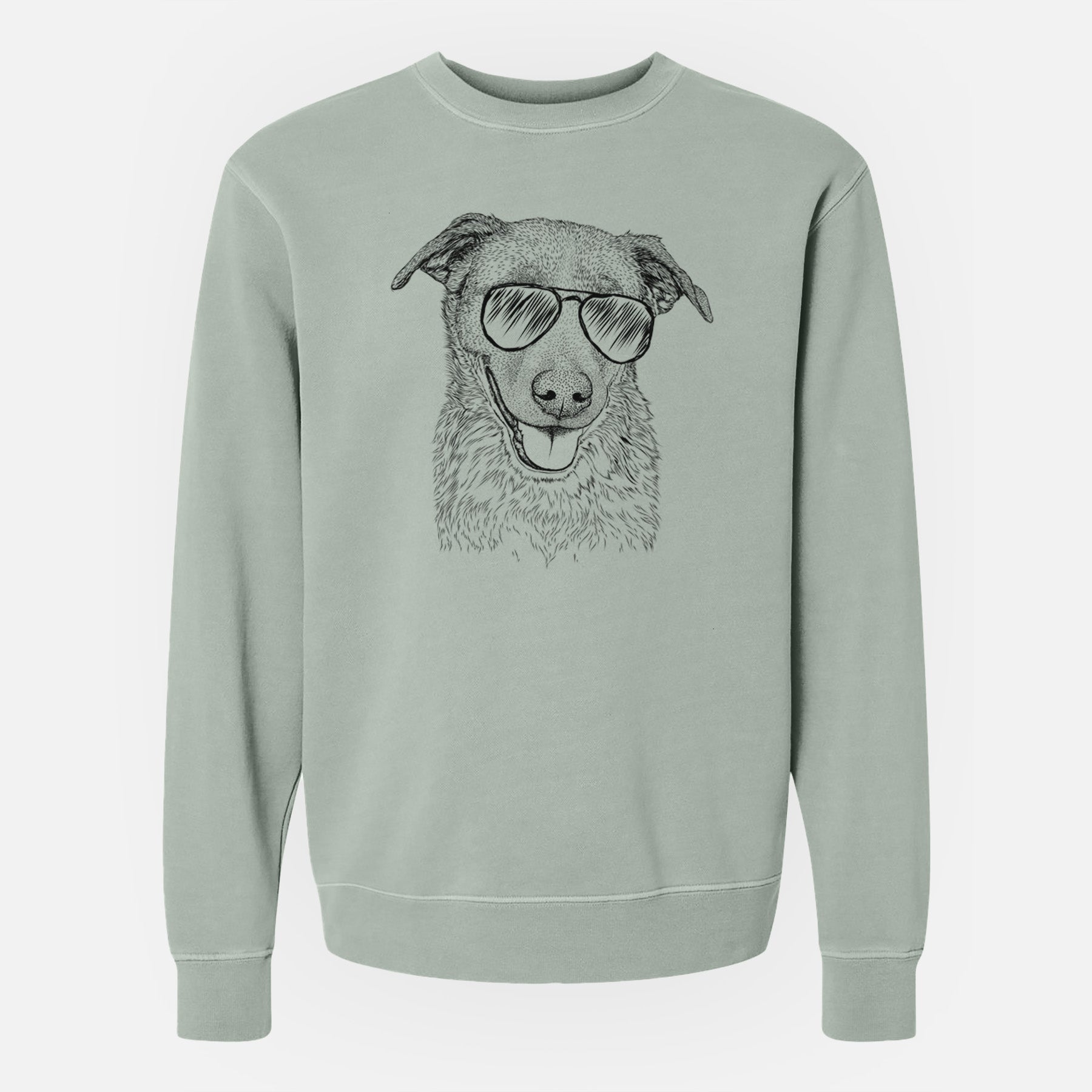 Aviator Reef the Mixed Breed - Unisex Pigment Dyed Crew Sweatshirt