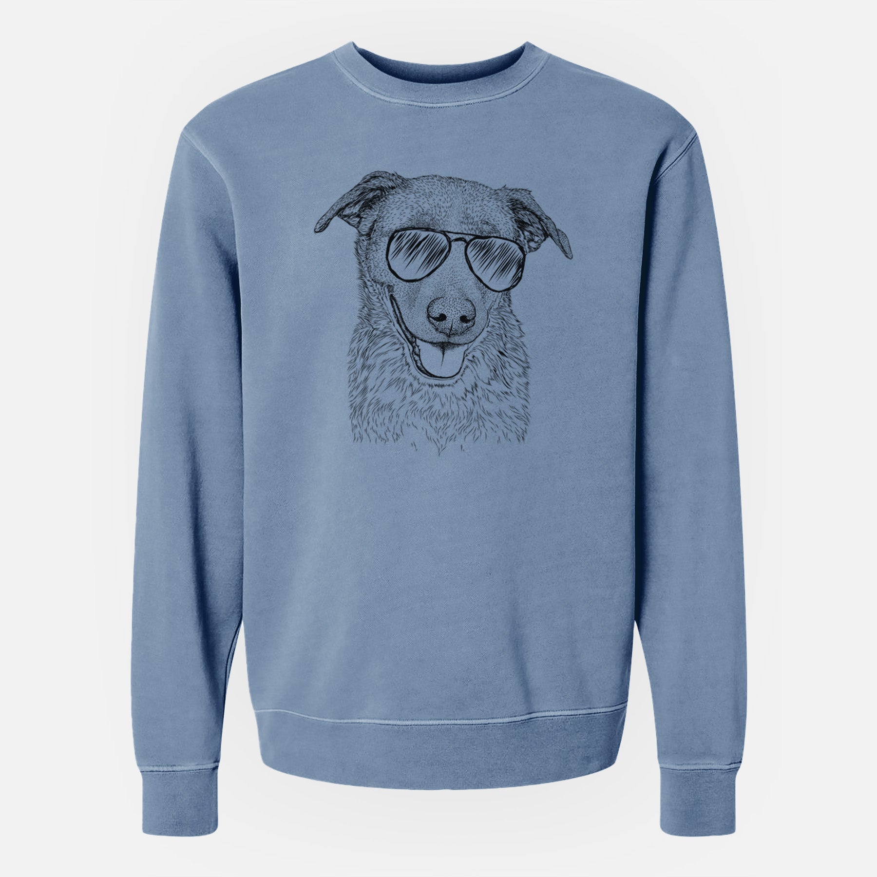 Aviator Reef the Mixed Breed - Unisex Pigment Dyed Crew Sweatshirt