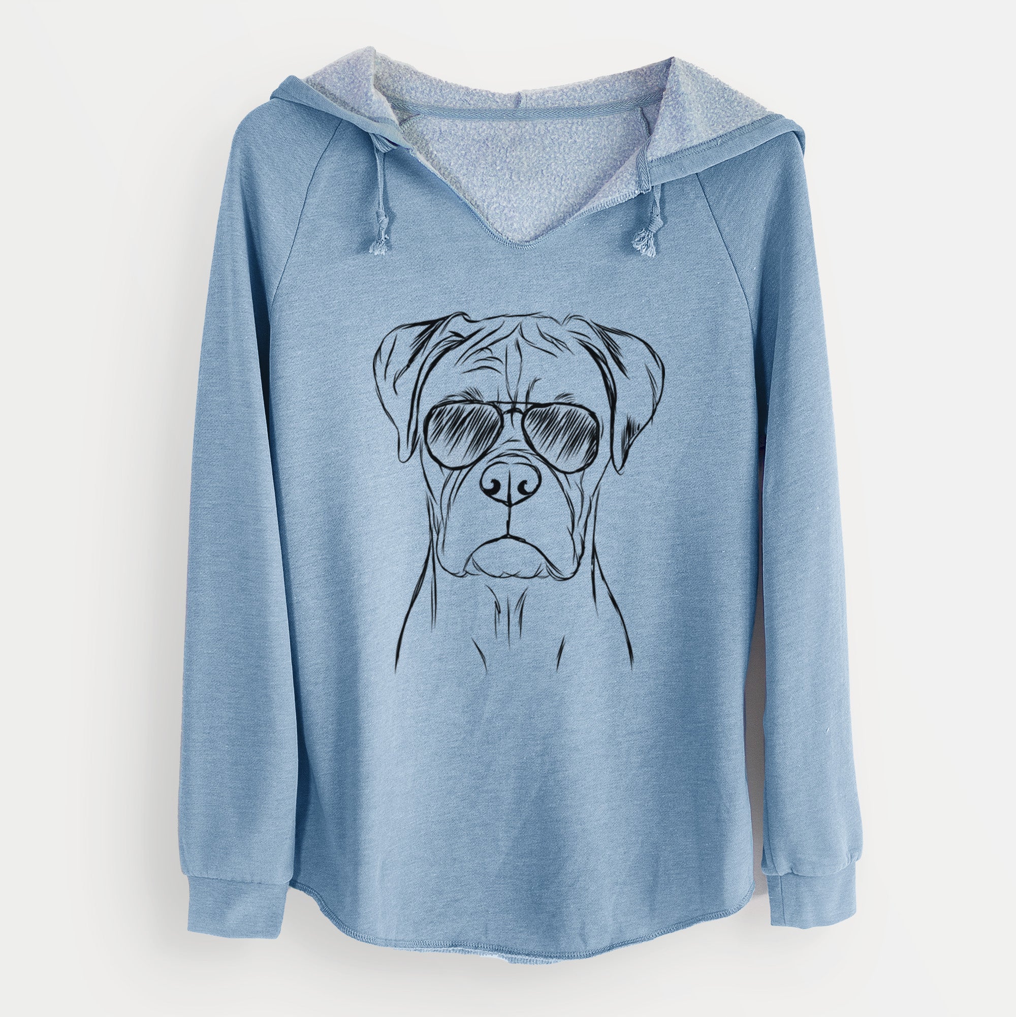 Aviator Reese the Boxer - Cali Wave Hooded Sweatshirt