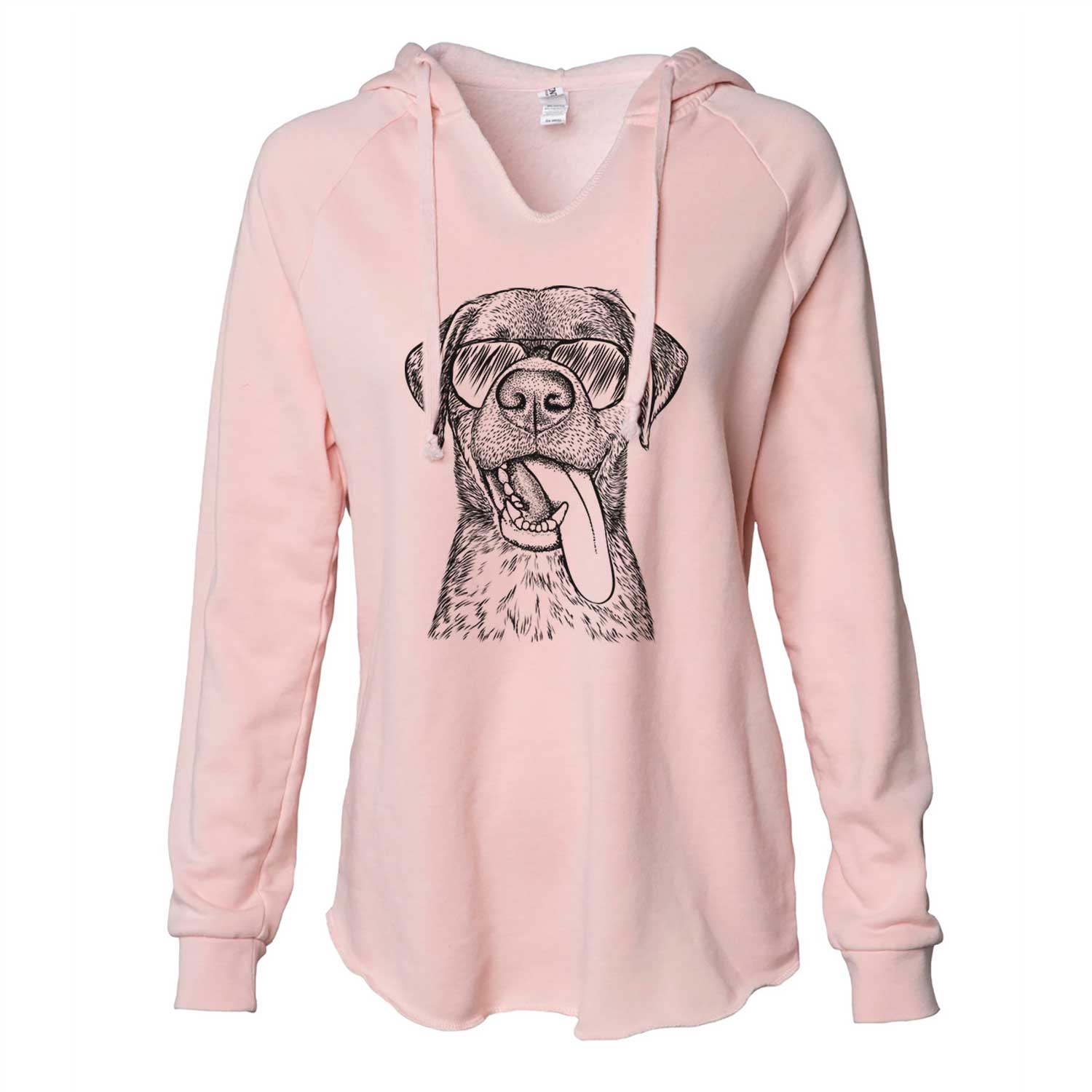 Reese the Mixed Breed - Cali Wave Hooded Sweatshirt