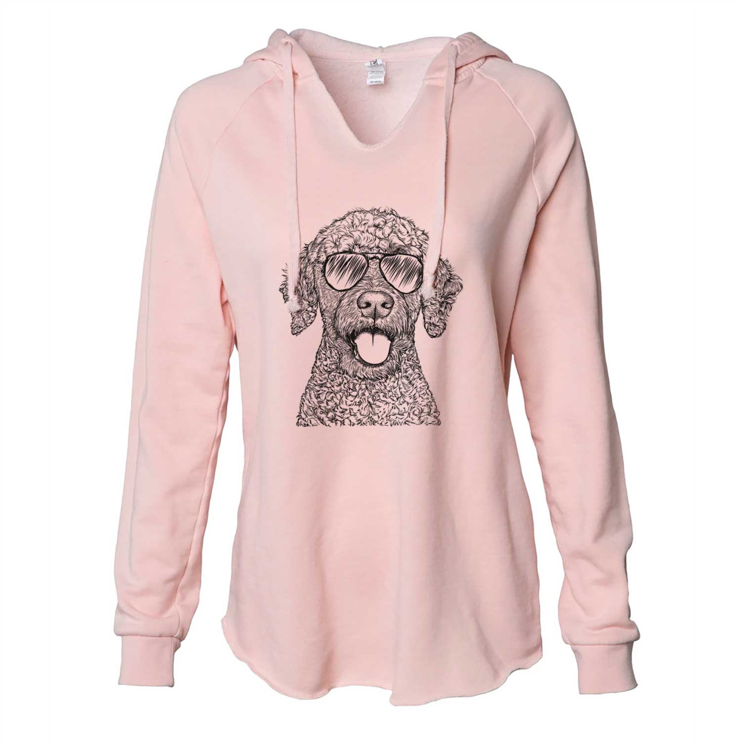 Reina the Spanish Water Dog - Cali Wave Hooded Sweatshirt