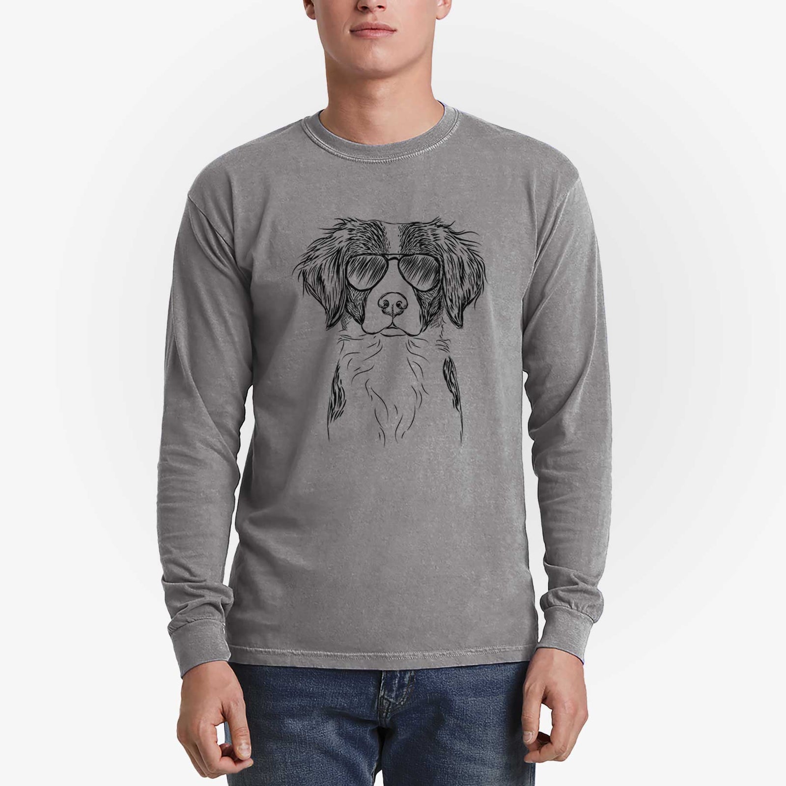 Aviators Remi the Brittany - Heavyweight 100% Cotton Long Sleeve