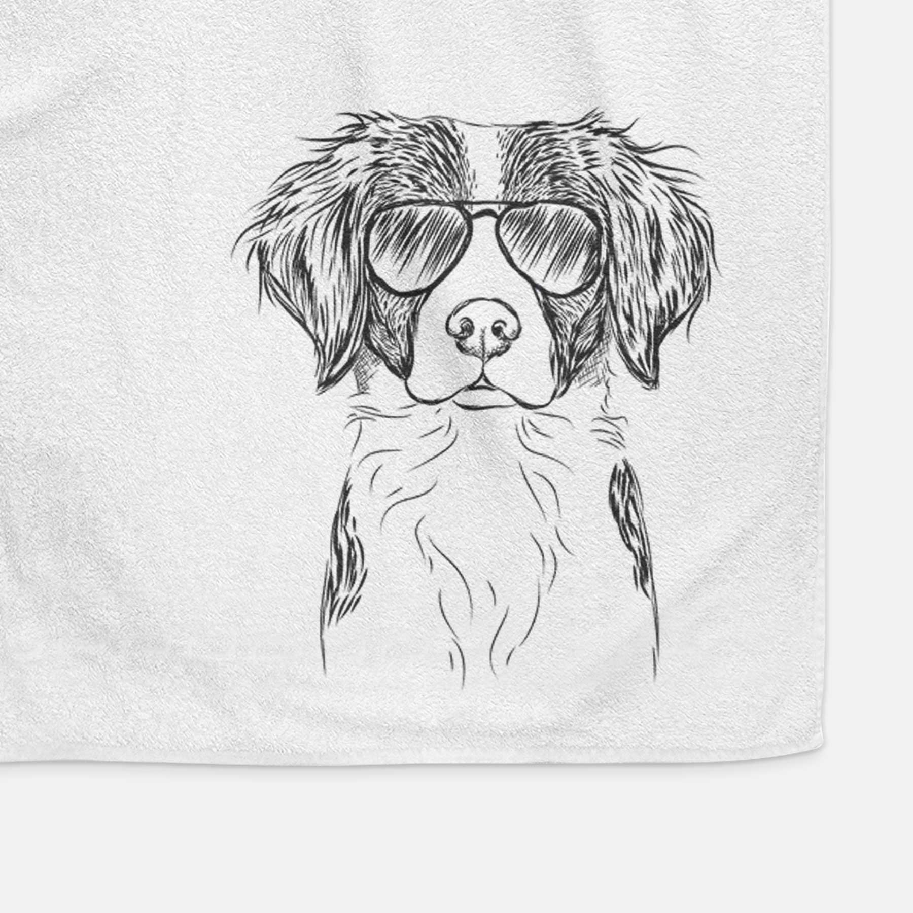 Remi the Brittany Decorative Hand Towel