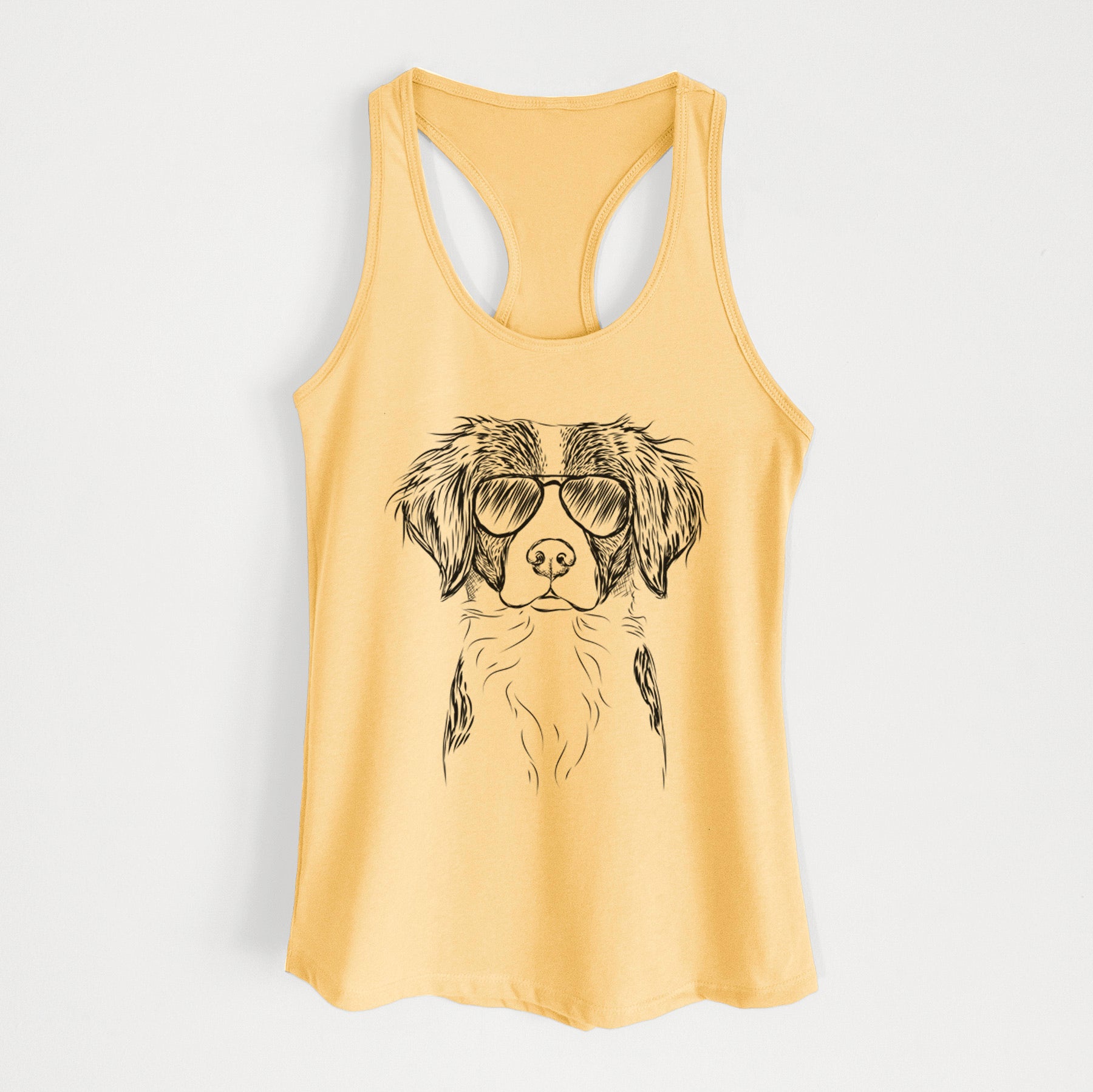 Remi the Brittany - Women's Racerback Tanktop