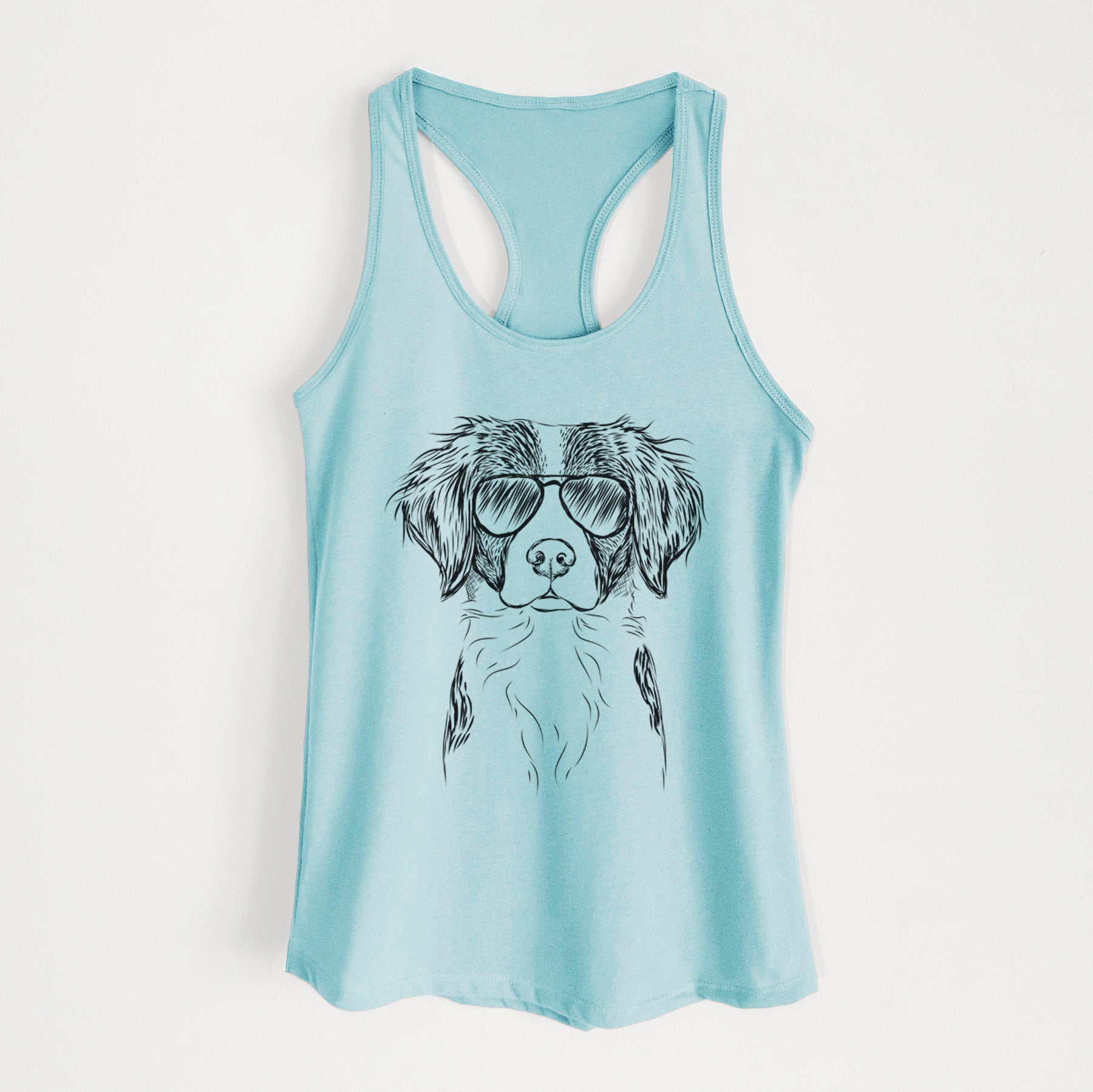 Remi the Brittany - Women's Racerback Tanktop