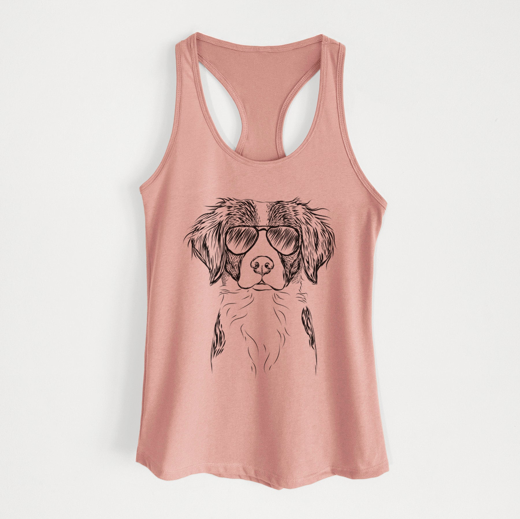 Remi the Brittany - Women's Racerback Tanktop