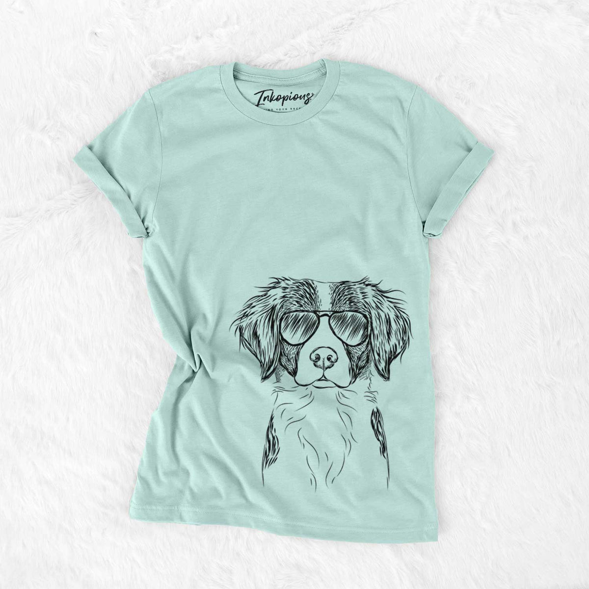 Aviator Remi the Brittany - Unisex Crewneck