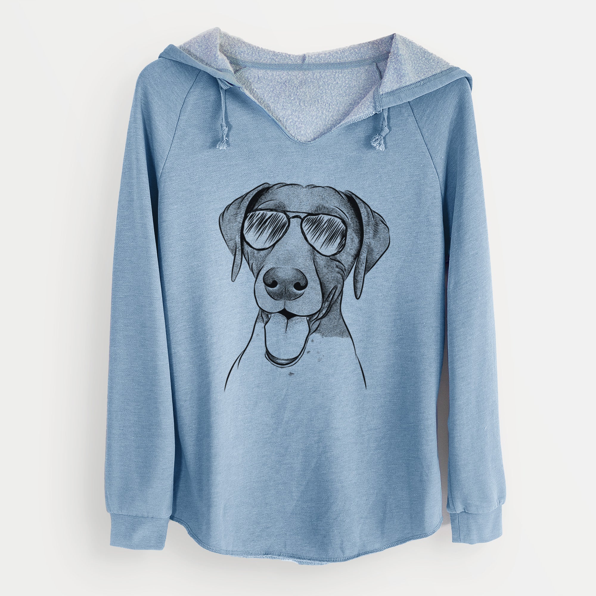 Aviator Remi the German Shorthaired Pointer - Cali Wave Hooded Sweatshirt