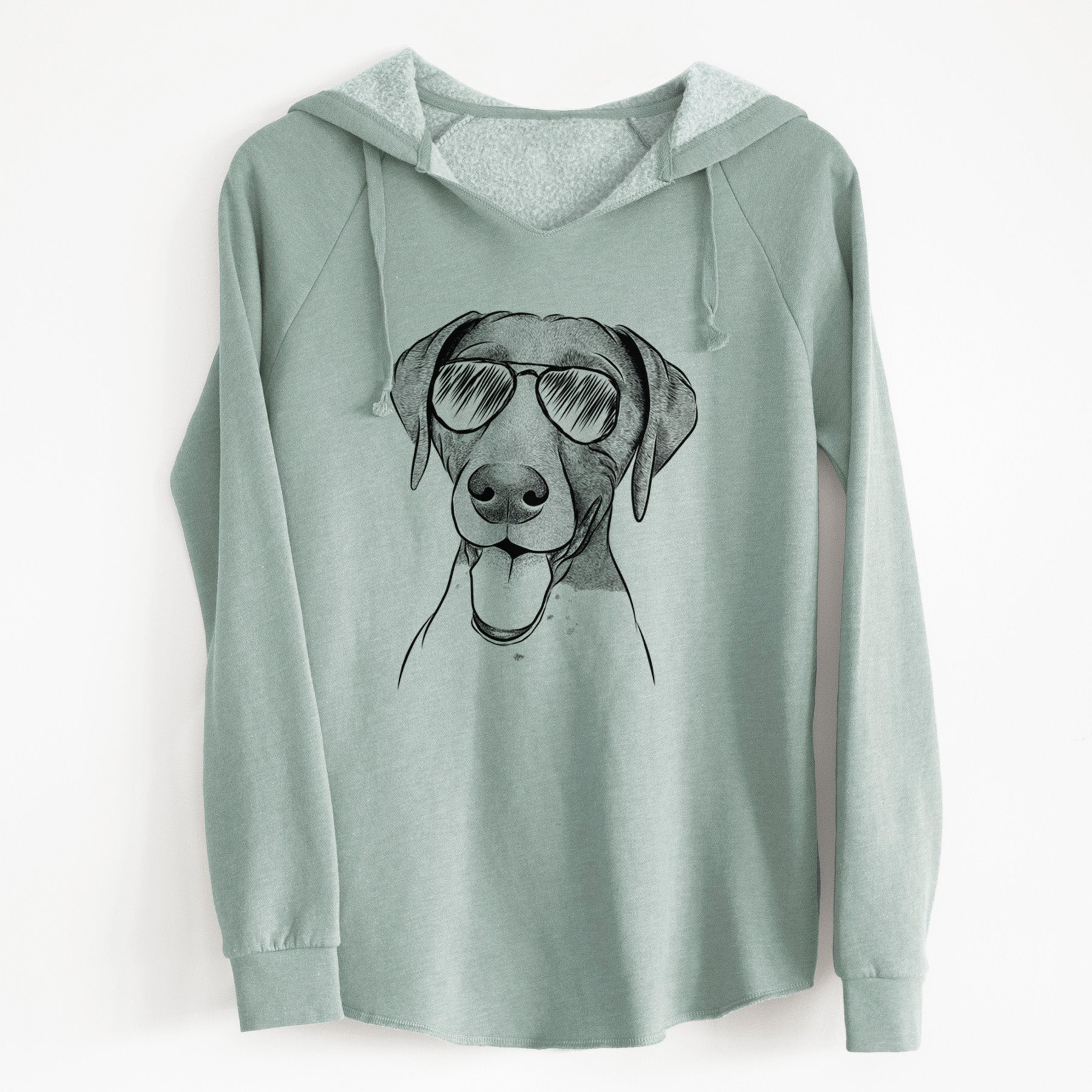 Aviator Remi the German Shorthaired Pointer - Cali Wave Hooded Sweatshirt