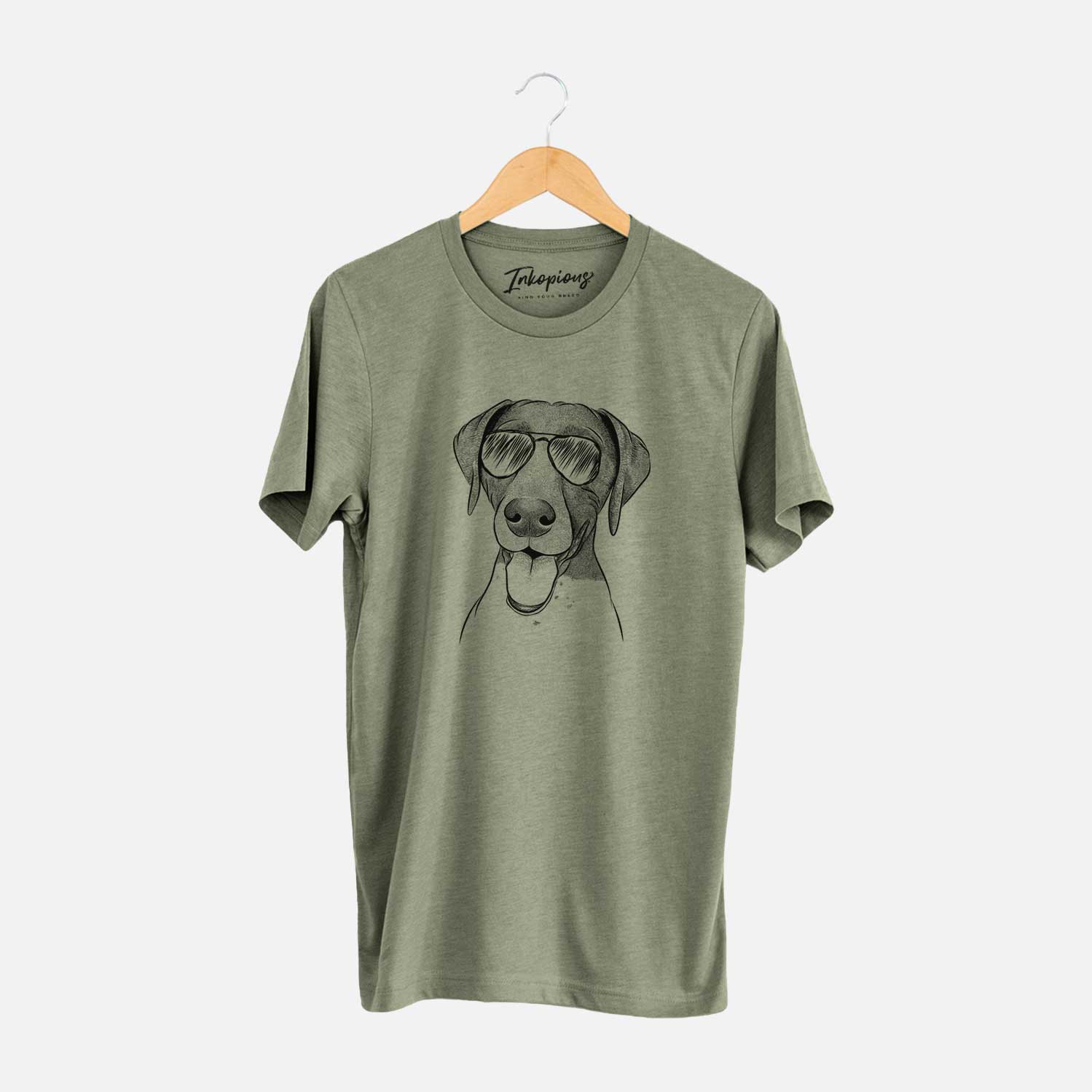 Aviator Remi the German Shorthaired Pointer - Unisex Crewneck