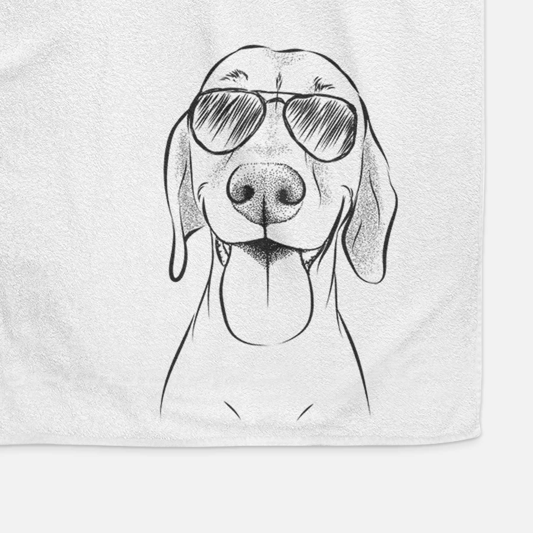 Remington the Vizsla Decorative Hand Towel