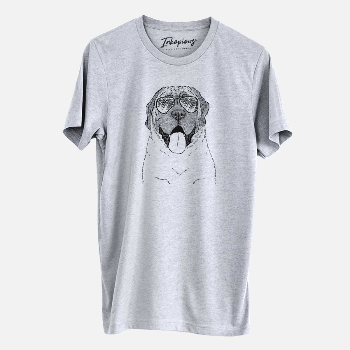 Aviator Remmie the English Mastiff - Unisex Crewneck