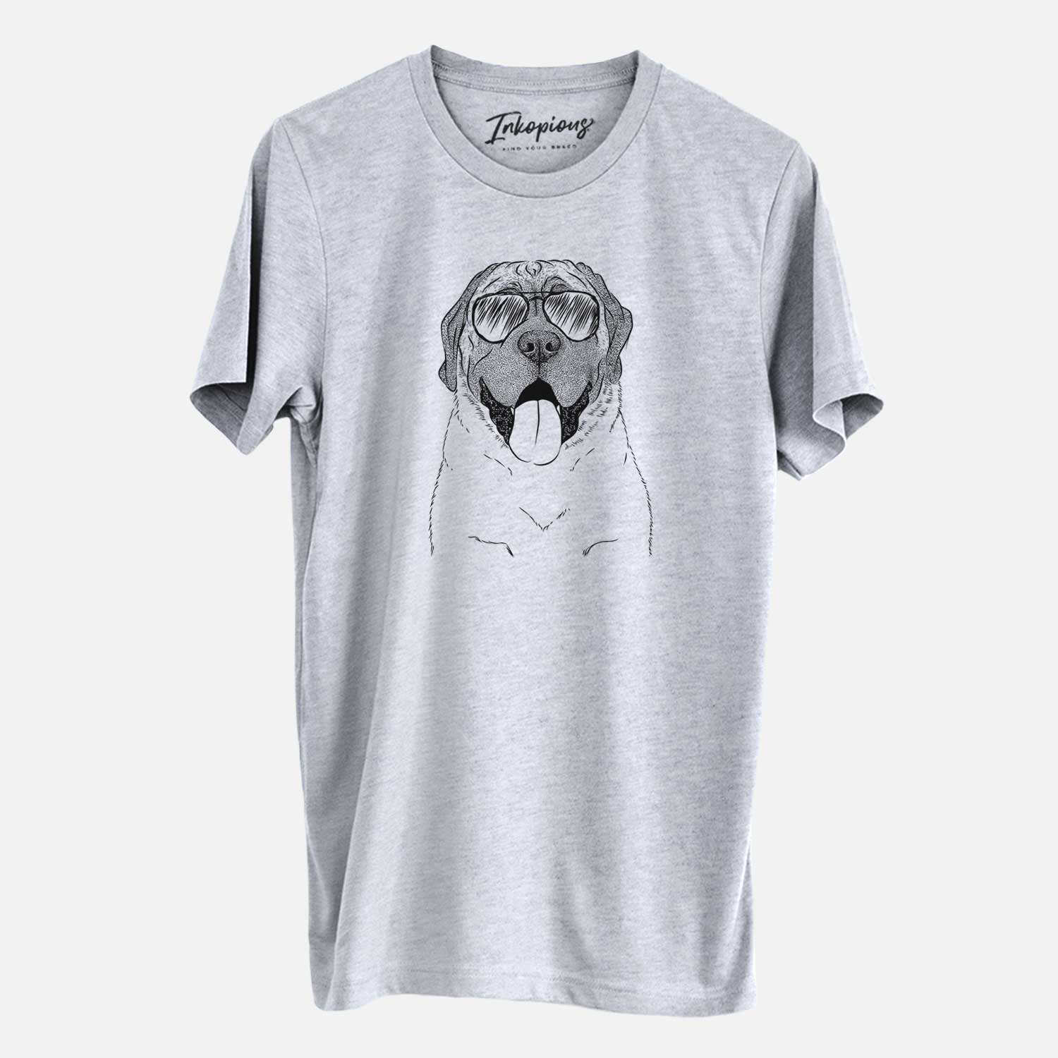 Aviator Remmie the English Mastiff - Unisex Crewneck
