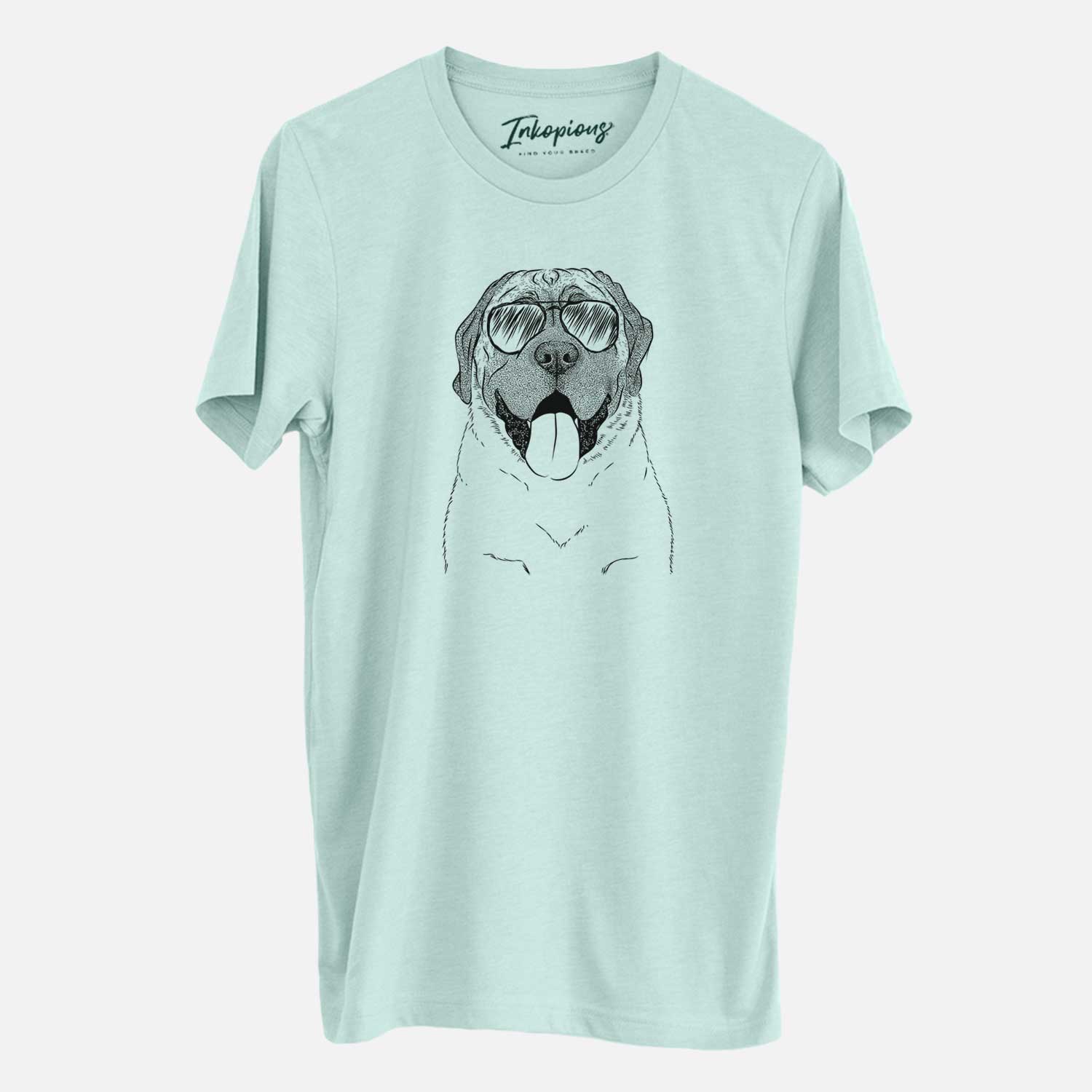 Aviator Remmie the English Mastiff - Unisex Crewneck