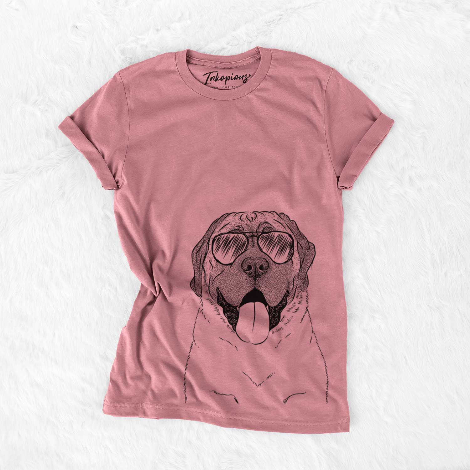 Aviator Remmie the English Mastiff - Unisex Crewneck