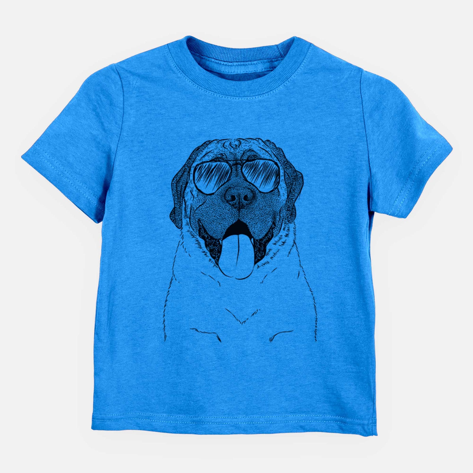Aviator Remmie the English Mastiff - Kids/Youth/Toddler Shirt