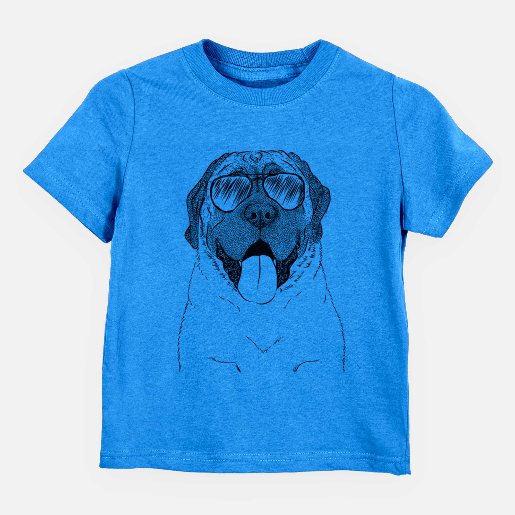 Aviator Remmie the English Mastiff - Kids/Youth/Toddler Shirt