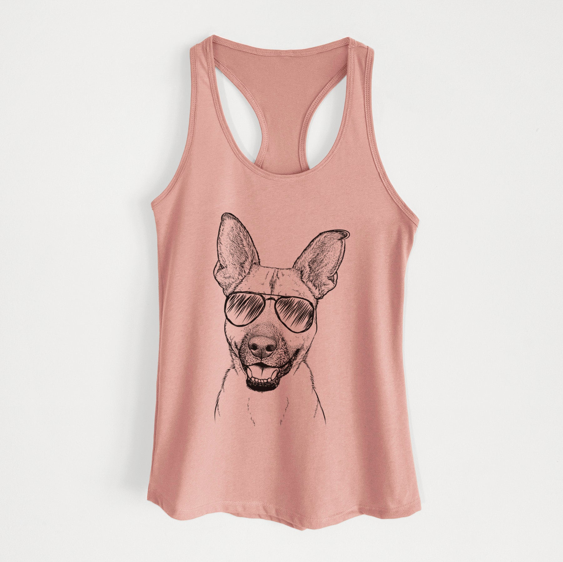 Remus the German Shepherd Mix - Women's Racerback Tanktop