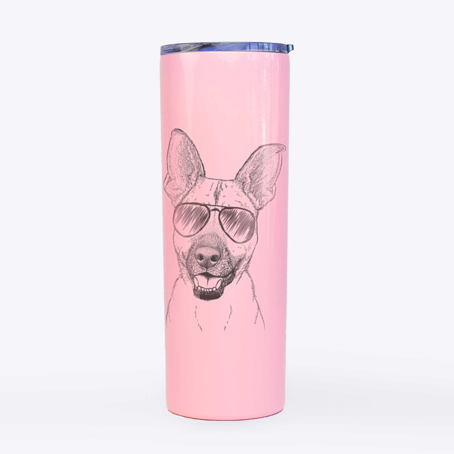 Remus the German Shepherd Mix - 20oz Skinny Tumbler