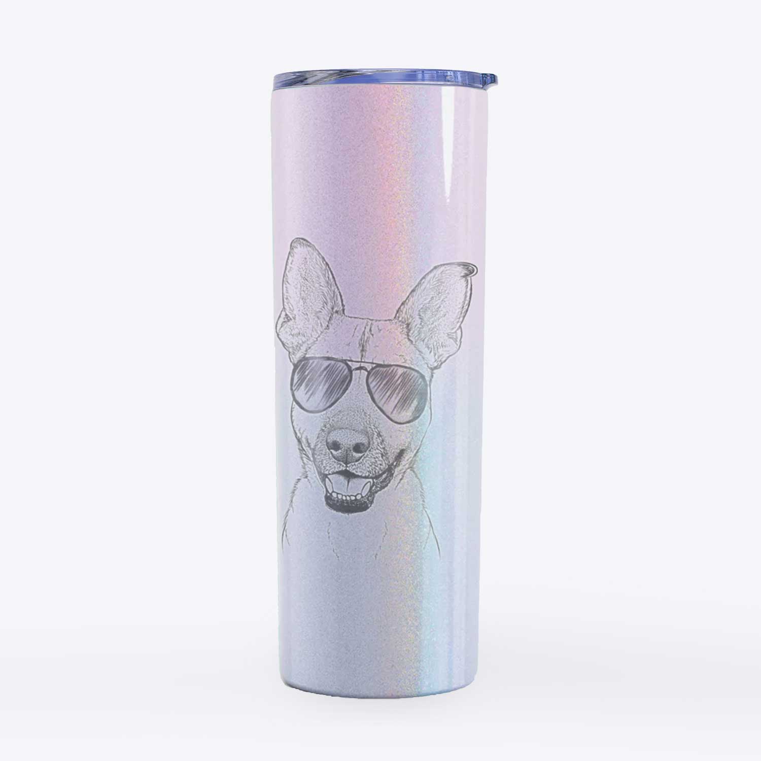 Remus the German Shepherd Mix - 20oz Skinny Tumbler