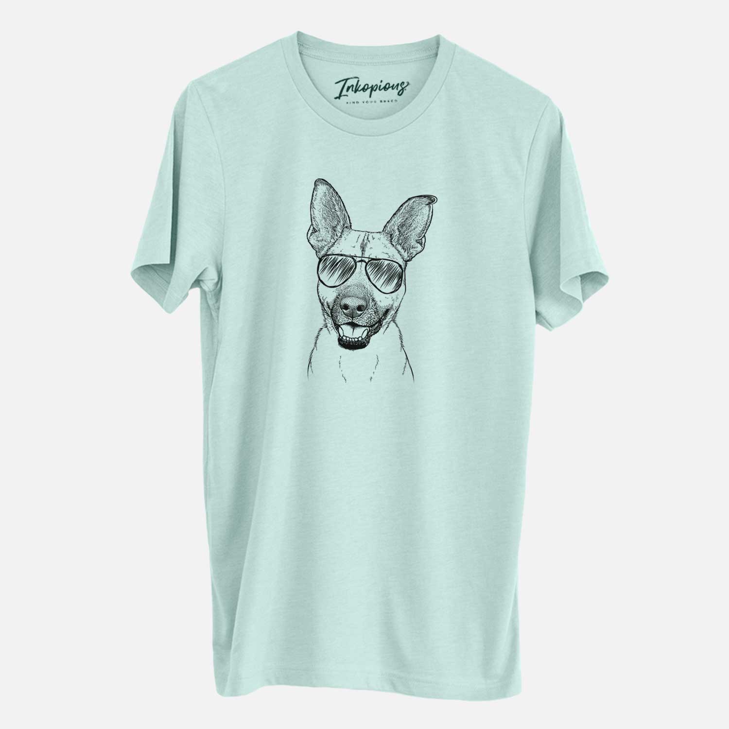 Aviator Remus the German Shepherd Mix - Unisex Crewneck