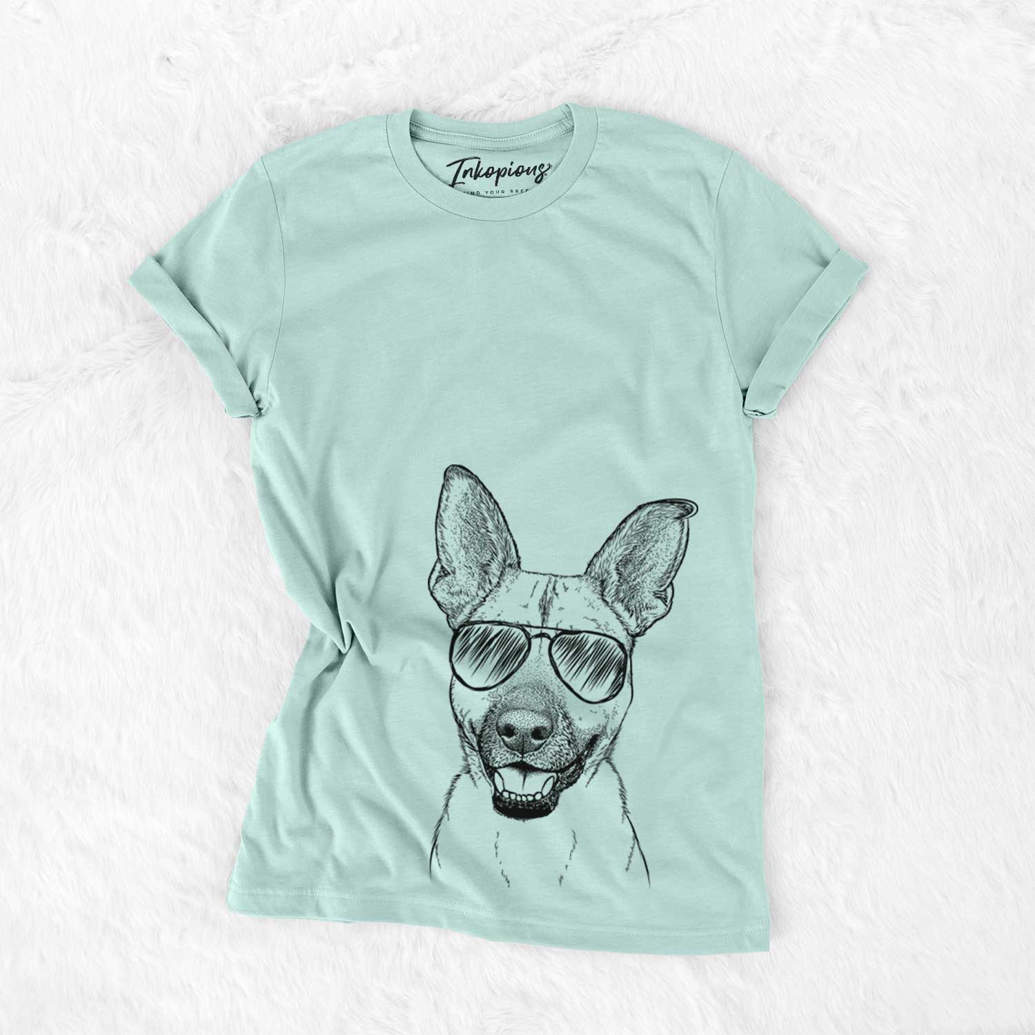 Aviator Remus the German Shepherd Mix - Unisex Crewneck