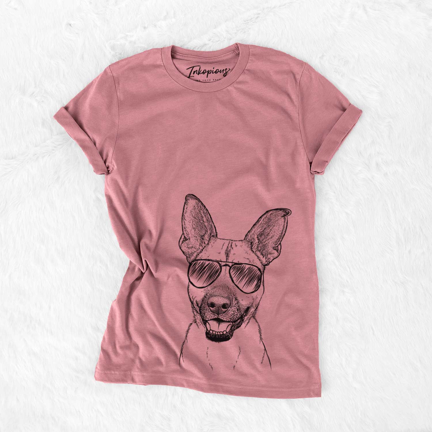 Aviator Remus the German Shepherd Mix - Unisex Crewneck