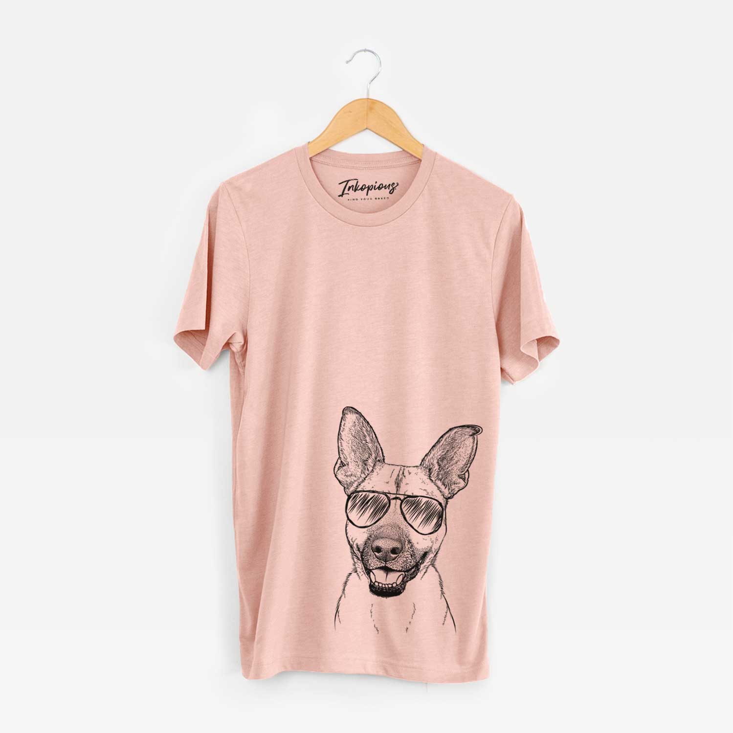 Aviator Remus the German Shepherd Mix - Unisex Crewneck