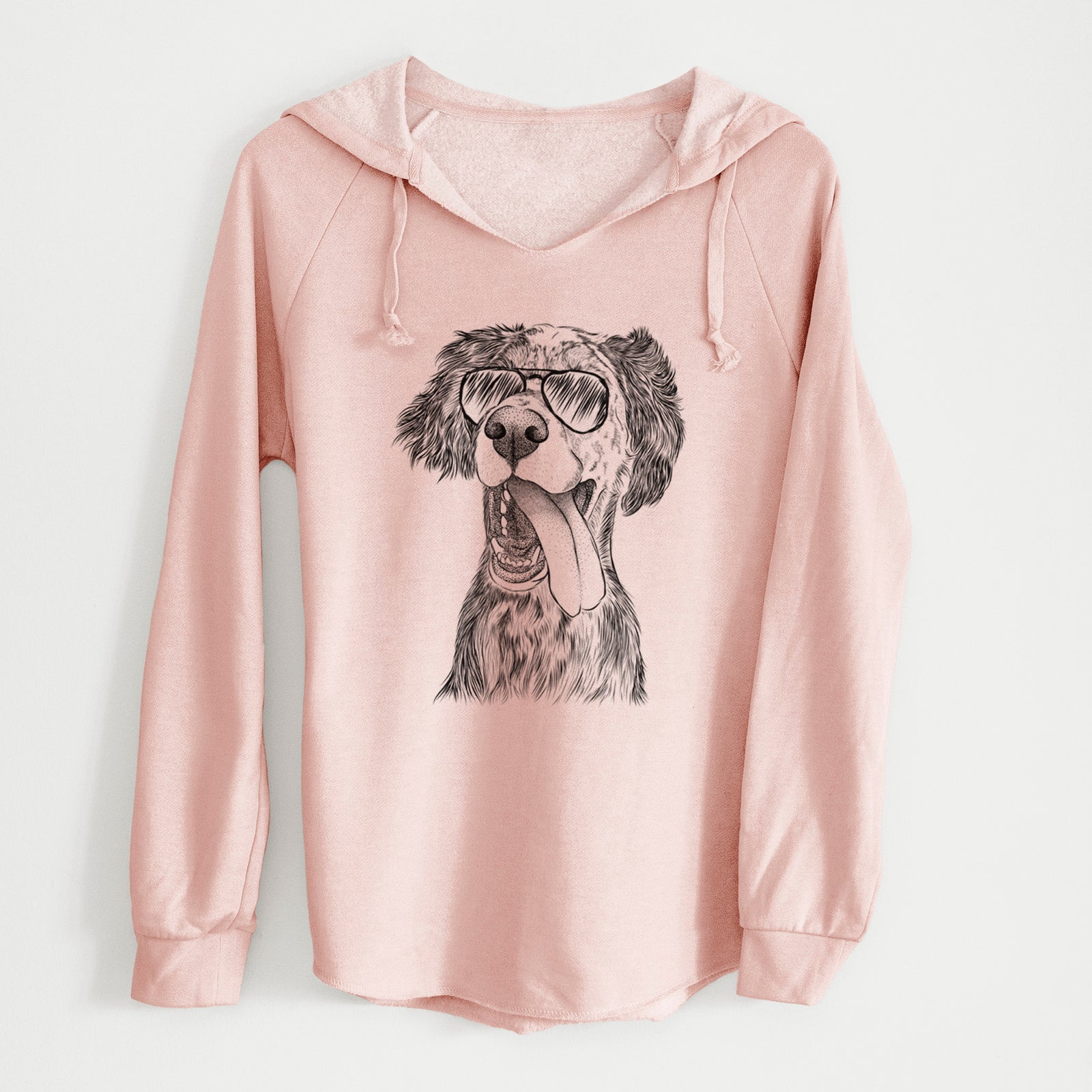 Aviator Renly the English Setter - Cali Wave Hooded Sweatshirt