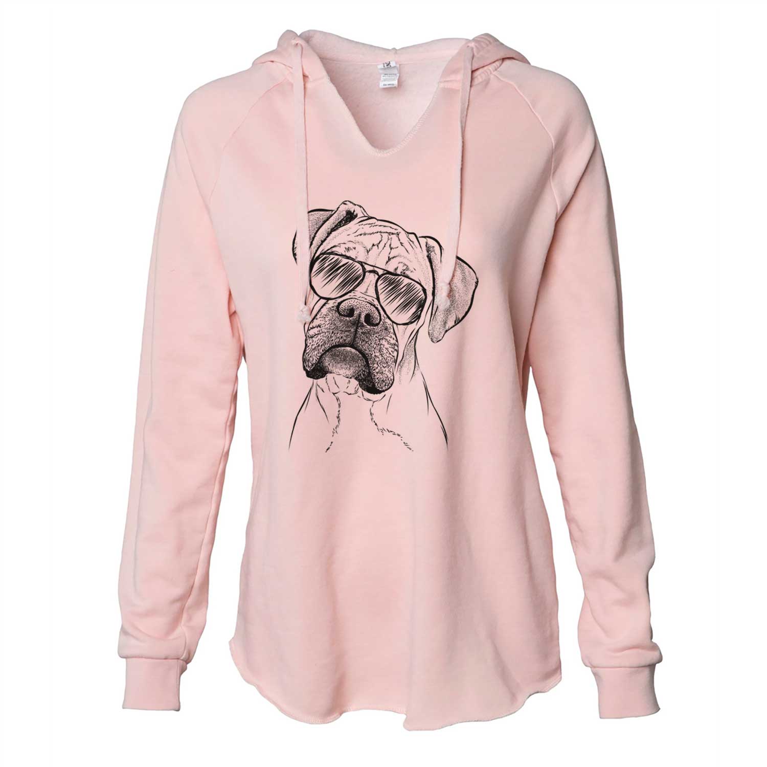 Reuby the Boxer - Cali Wave Hooded Sweatshirt