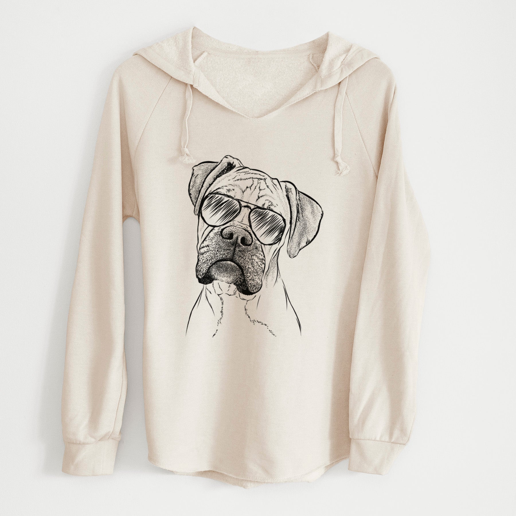 Aviator Reuby the Boxer - Cali Wave Hooded Sweatshirt