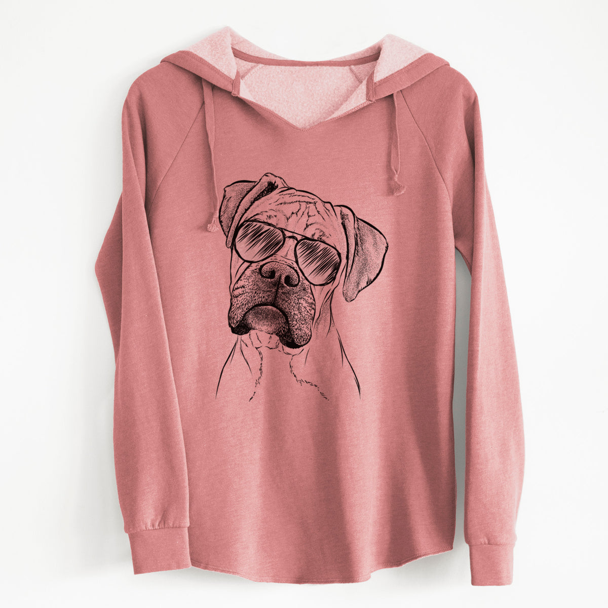 Aviator Reuby the Boxer - Cali Wave Hooded Sweatshirt