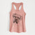 Reuby the Boxer - Women's Racerback Tanktop