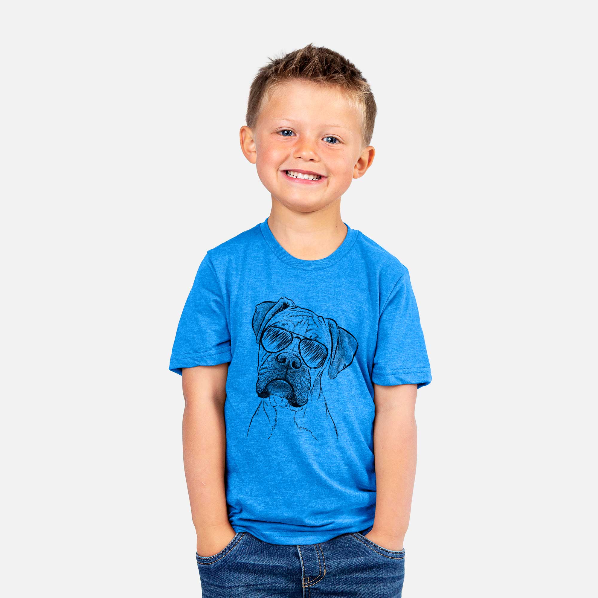 Aviator Reuby the Boxer - Kids/Youth/Toddler Shirt