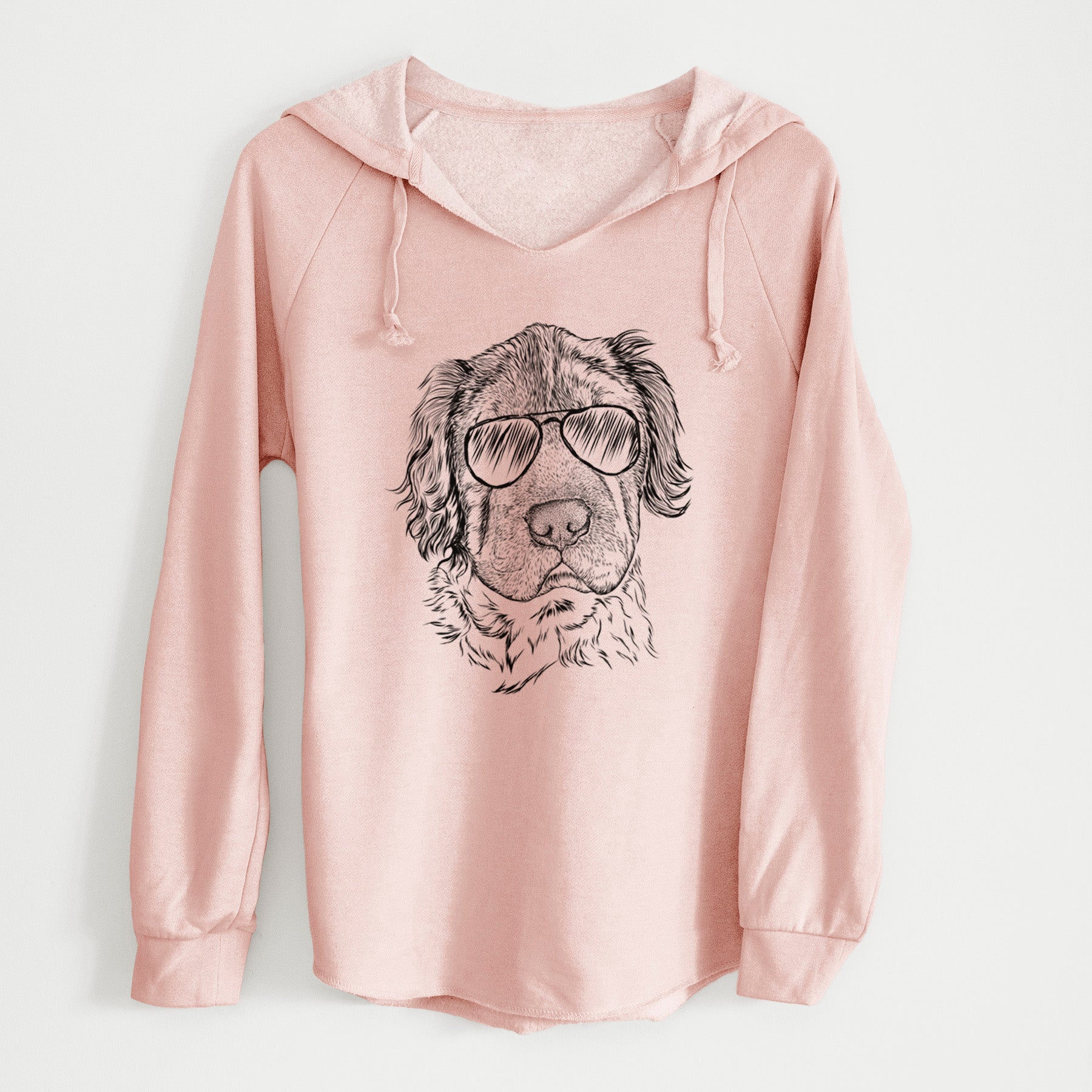 Aviator Rex the Mini Hippo - Cali Wave Hooded Sweatshirt