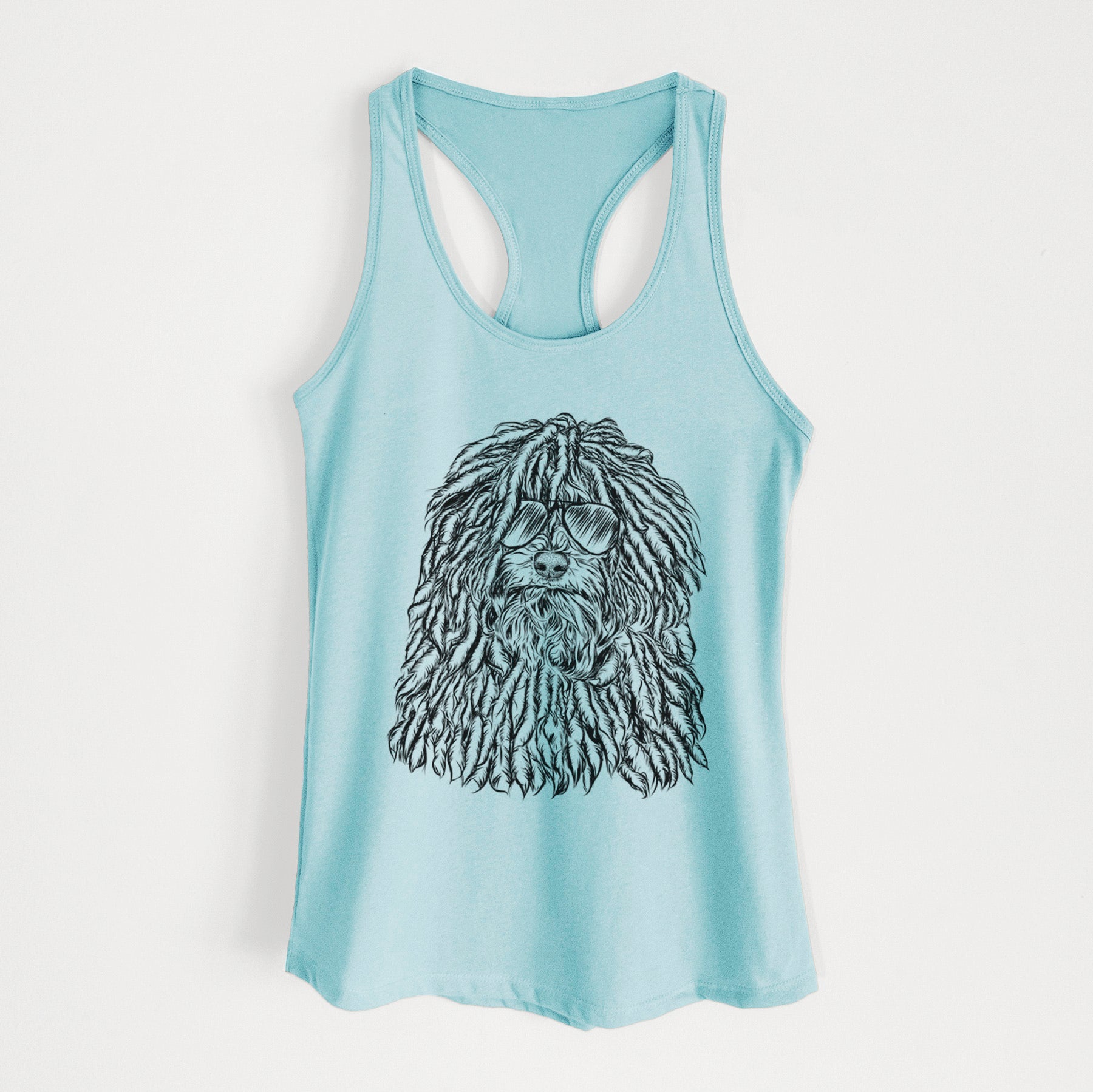 Rezi the Puli - Women's Racerback Tanktop