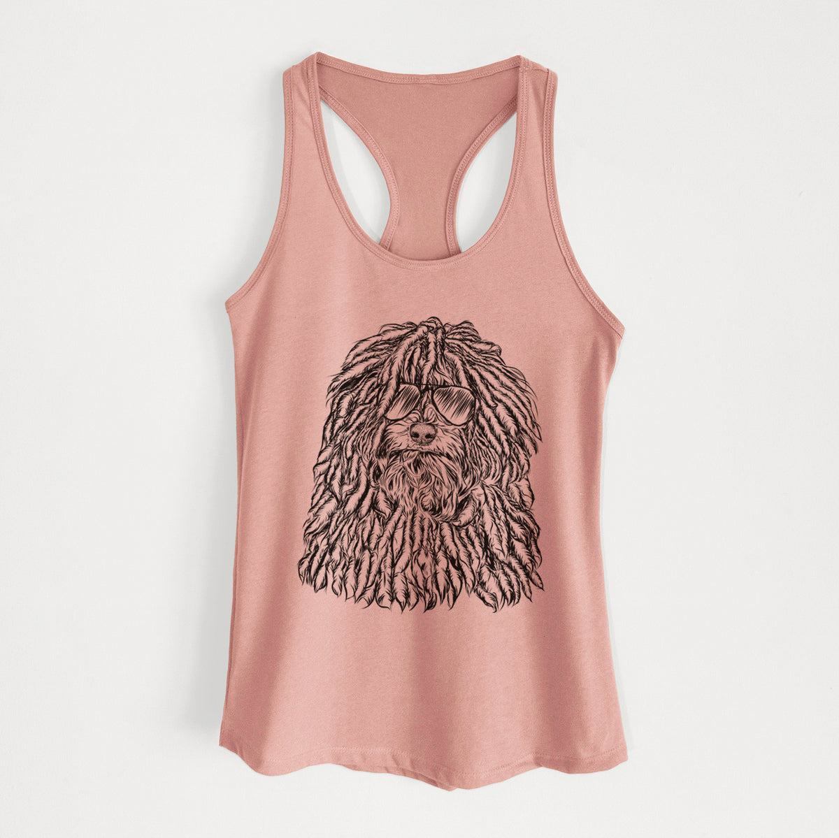 Rezi the Puli - Women's Racerback Tanktop