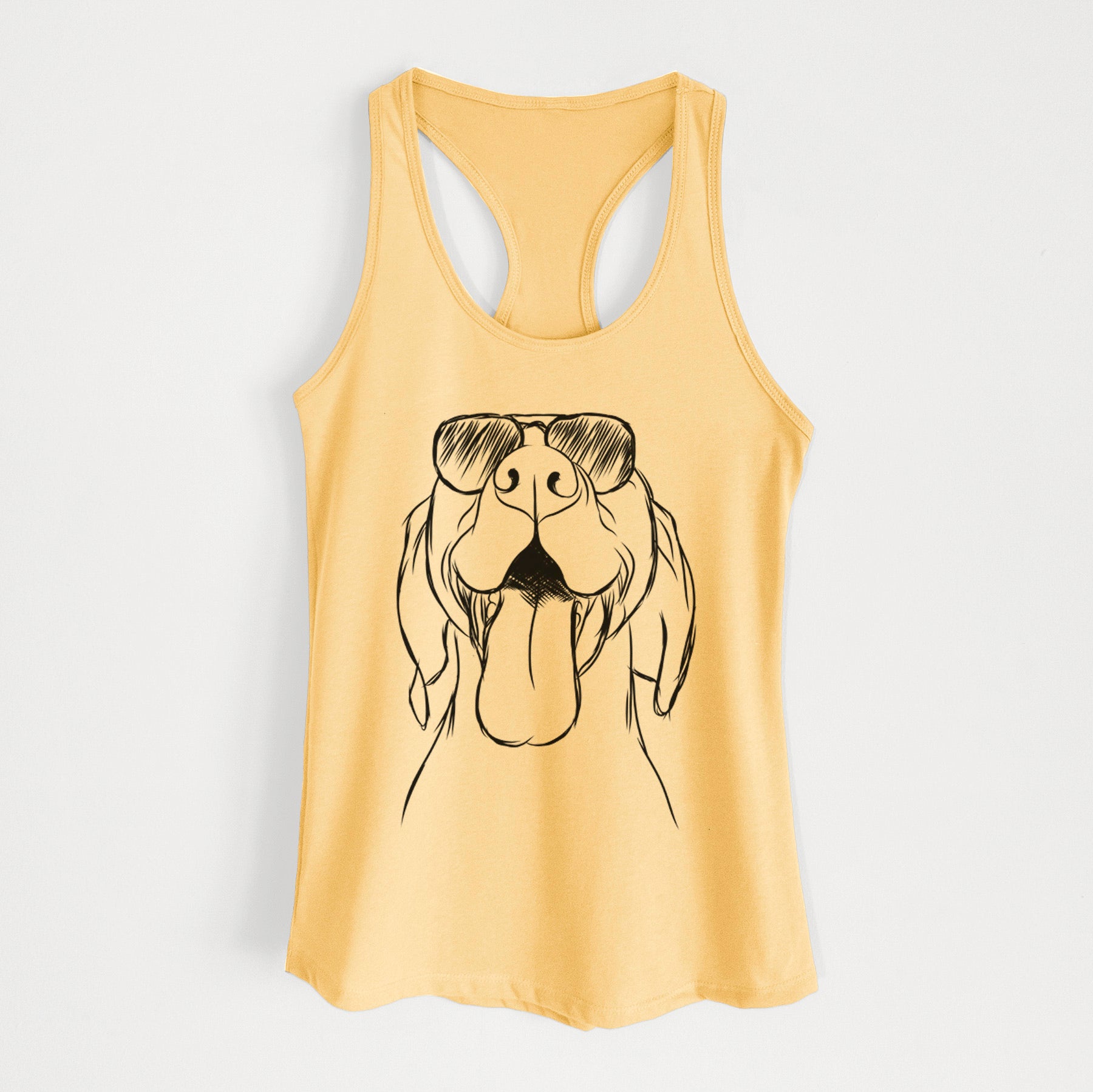 Rhys the Vizsla - Women's Racerback Tanktop