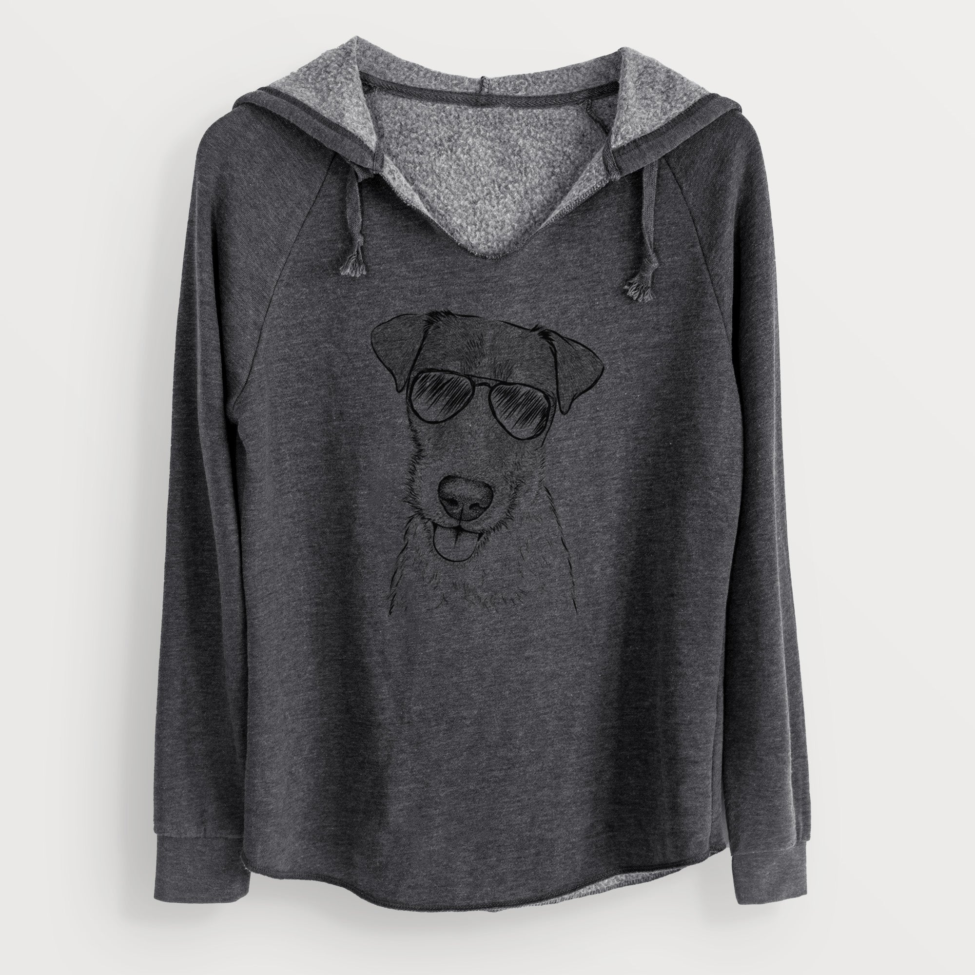 Aviator Rider the Parson Russell Terrier - Cali Wave Hooded Sweatshirt