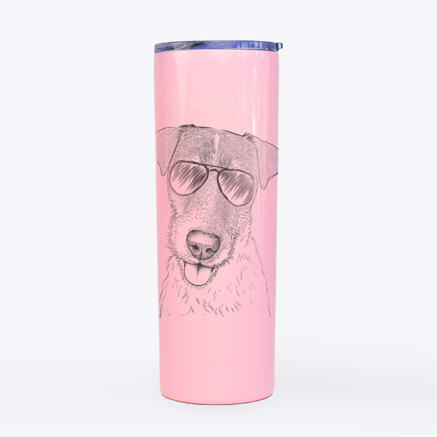 Rider the Parson Russell Terrier - 20oz Skinny Tumbler